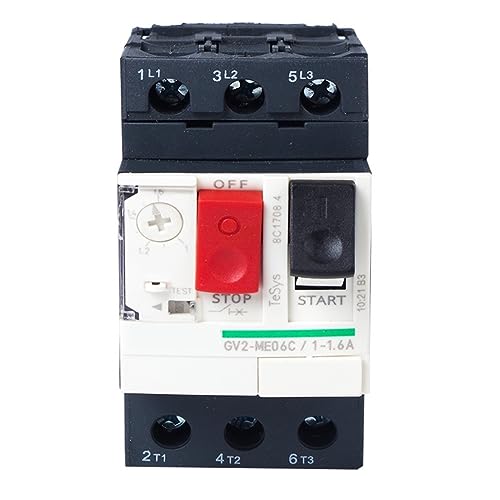 GV2-ME Motorschutzschalter mit thermisch-magnetischer GV2-ME06C GV2-ME07C GV2-ME08C GV2-ME10C GV2-ME14C 1 Stück(GV2-ME14C) von FEDDVJKB