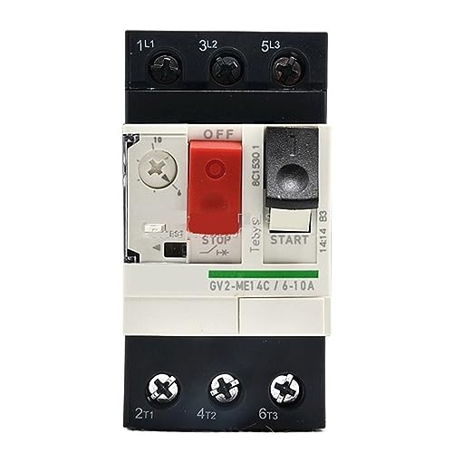 GV2-ME14C Motorschutzschalter GV2ME14C 6-10A Druckknopf 3P Thermomagnetischer Typ 1St von FEDDVJKB