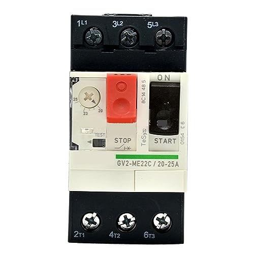GV2-ME22C Motorschutzschalter GV2ME22C 20-25A Druckknopf 3P Thermomagnetisch 1St von FEDDVJKB