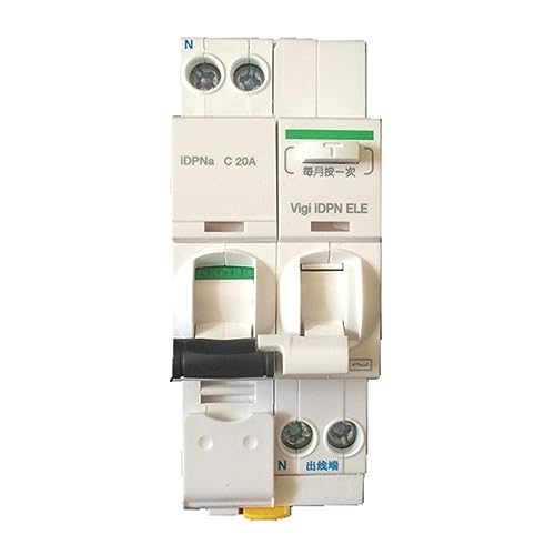 IDPNa 1P+N MCB Listrik IDPNa Pemutus Sirkuit Mini Dengan Perlindungan Kebocoran 30MA Vigi IDPN ELE 1Pcs(25A) von FEDDVJKB