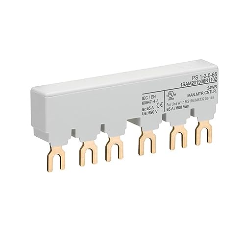 PS1 3-Phasen-Sammelschienen PS1-2-0-65 PS1-3-0-65 PS1-4-0-65 PS1-5-0-65 PS1-2-1-65 PS1-2-1-65 PS1-3-1-65 1 Stück(PS1-3-1-65) von FEDDVJKB