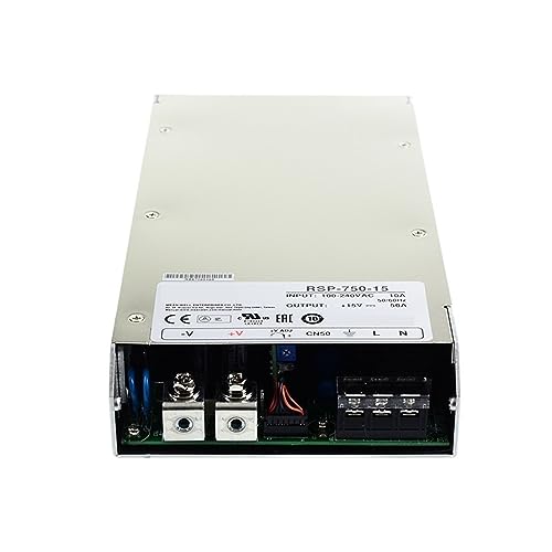 RSP-750-15 Schaltnetzteil 110V/220V AC bis 15V DC 50A 750W Transformator PFC Programmierbar 1St(RSP-750-27) von FEDDVJKB