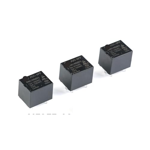 Relais HF3FF-JQC-3FF-005-1HS HF3FF-JQC-3FF-012-1HS HF3FF-JQC-3FF-024-1HS 15A 4PIN Leistungsrelais(2 pieces,3FF-005-1HS) von FEDDVJKB