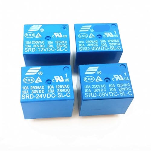 SRD-03VDC-SL-C SRD-05VDC-SL-C SRD-12VDC-SL-C 10A 250VAC 5PIN Leistungsrelais PCB Typ T73 50 Stücke(12V) von FEDDVJKB