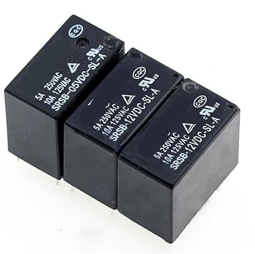 SRSB-12VDC-SL-A SRSB12VDCSLA DC12V 12VDC 12V 5A Relais 4PIN 5 Stücke von FEDDVJKB