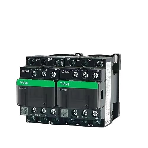 Schwarze Version AC Dreipoliger Schütz 3P LC1D25 LC1D32 LC1D38 B7C F7C Q7C M7C 24V 110V 220V 380V 1St(LC1D38,24V) von FEDDVJKB