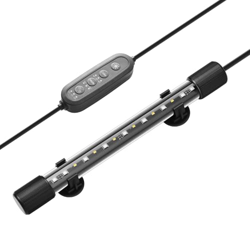 FEDOUR 28CM Aquarium Led Beleuchtung, 24/7-Modus Aquarium LED Licht mit Vollspektrum RGBW LEDs, IP68 Wasserdichte Fisch Tank Lampe mit Dimmen, Timer- und Farbverstellung FEDOUR 28CM Aquarium Led Beleuchtung, 24/7-Modus Aquarium LED Licht mit Vollspektrum RGBW LEDs, IP68 Wasserdichte Fisch Tank Lampe mit Dimmen, Timer- und Farbverstellung von FEDOUR