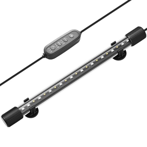 FEDOUR 38CM Aquarium Led Beleuchtung, 24/7-Modus Aquarium LED Licht mit Vollspektrum RGBW LEDs, IP68 Wasserdichte Fisch Tank Lampe mit Dimmen, Timer- und Farbverstellung FEDOUR 38CM Aquarium Led Beleuchtung, 24/7-Modus Aquarium LED Licht mit Vollspektrum RGBW LEDs, IP68 Wasserdichte Fisch Tank Lampe mit Dimmen, Timer- und Farbverstellung von FEDOUR