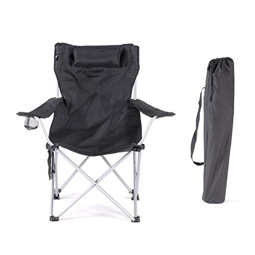 FEE-ZC Leichter Campingstuhl - Tragbarer klappbarer ultraleichter Stuhl mit Rucksack, Outdoor-Stuhl für Picknick-Wanderungen Strandfischen, Unterstützung 120 kg von FEE-ZC