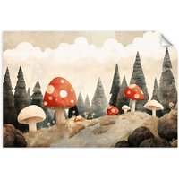 Selbstklebendes Poster – Wandsticker Blumen in einer Vase in einer 3D-Nische 30x20 cm Selbstklebendes Poster – Wandsticker Blumen in einer Vase in einer 3D-Nische 30x20 cm von FEEBY