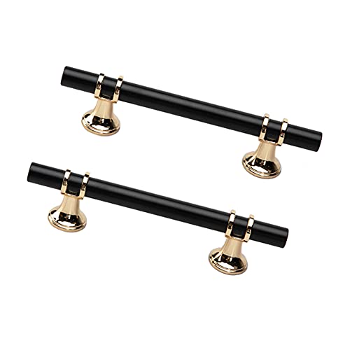 FEEIMOL 2 Stück 96mm Möbelgriffe Schwarz Gold T Stangengriff Türgriffe Schubladengriffe Küchengriffe Schrankgriffe Zinklegierung Griffe für Küchenschränke Inklusive Schrauben FEEIMOL 2 Stück 96mm Möbelgriffe Schwarz Gold T Stangengriff Türgriffe Schubladengriffe Küchengriffe Schrankgriffe Zinklegierung Griffe für Küchenschränke Inklusive Schrauben von FEEIMOL
