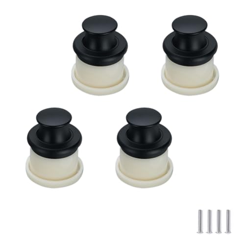 FEEIMOL 4 Stück Tatami Embedded Griff Unsichtbare Schubladengriffe mit Druckknopf Push Button Catch Door Lock Schrankgriffe Möbelgriffe Türgriff Griffe für Küchenschränke Einzelloch FEEIMOL 4 Stück Tatami Embedded Griff Unsichtbare Schubladengriffe mit Druckknopf Push Button Catch Door Lock Schrankgriffe Möbelgriffe Türgriff Griffe für Küchenschränke Einzelloch von FEEIMOL