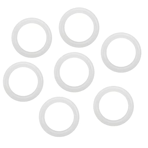 FEEIMOL Gummi O-Ring Dichtungsdichtung Scheibe Dichtungs Klar Silikon Unterlegscheiben 40x3mm (20 Stück) von FEEIMOL