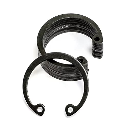 FEEIMOL Sprengring Manganstahl Sicherungsring Interne E-Clip C-Clips Geteilte Schnallen Unterlegscheiben 24mm (40 Stück) von FEEIMOL