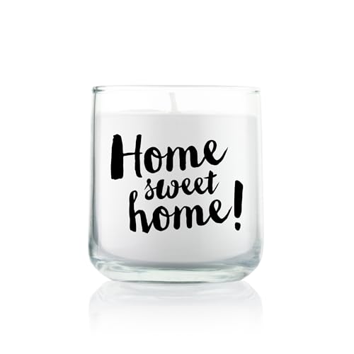 Feel Good Candle | Duftkerze im Glas | Windlicht | Kerze als Geschenk und zur Dekoration (Coconut - Vanille, Home Sweet Home) von FEEL GOOD CANDLE