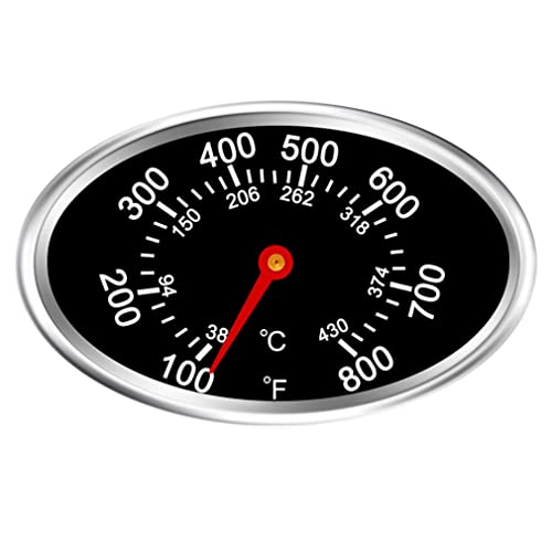 Thermometer-Austausch, Grilllid-Thermometer-Wärmeanzeigeersatz für 720-0697, 720-0737, BBQ Grill Temperaturmesser Ersatzteile für 720-0830H, 720-0888, Grill. von FEELMEET