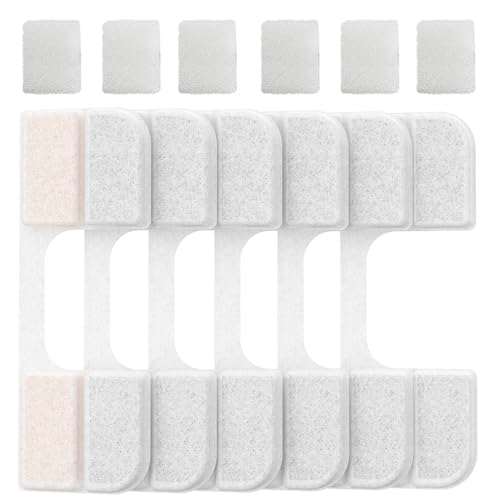 6 Pack Filter für Katzentrinkbrunnen & 6 Pack Schwämme Filterersatz, Katzentrinkbrunnenfilter für 3.2L Edelstahl Katzenbrunnen FN-W17 6 Pack Filter für Katzentrinkbrunnen & 6 Pack Schwämme Filterersatz, Katzentrinkbrunnenfilter für 3.2L Edelstahl Katzenbrunnen FN-W17 von FEELNEEDY