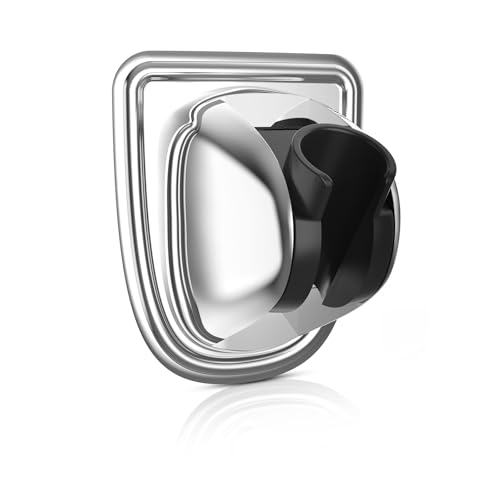 Duschkopfhalterung ohne Bohren, FEELSO Verstellbare Edelstahl Duschhalterung mit extra stark kleben statt bohren für Home Hotel Badezimmer-Silber Duschkopfhalterung ohne Bohren, FEELSO Verstellbare Edelstahl Duschhalterung mit extra stark kleben statt bohren für Home Hotel Badezimmer-Silber von FEELSO