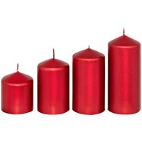 Kerzen in verschiedenen Größen, ø 5 cm, 4er-Set von FÉÉRIC LIGHTS AND CHRISTMAS