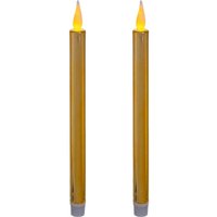 LED-Stabkerzen Colorama de Noël 2er-Set - Goldenes metall LED-Stabkerzen Colorama de Noël 2er-Set - Goldenes metall von FÉÉRIC LIGHTS AND CHRISTMAS