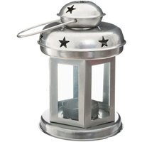 Metall-Laterne in Palettenbox sortiert - Silber Metall-Laterne in Palettenbox sortiert - Silber von FÉÉRIC LIGHTS AND CHRISTMAS