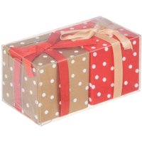 Namenskärtchen-Ständer mit Geschenk-Motiv, 2er-Set Namenskärtchen-Ständer mit Geschenk-Motiv, 2er-Set von FÉÉRIC LIGHTS AND CHRISTMAS