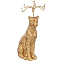 Fééric Lights And Christmas - Schmuckhalter leopard gold 30cm - Feeric lights & christmas - golden von FÉÉRIC LIGHTS AND CHRISTMAS