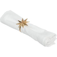 Serviettenringe, goldener Stern, 2er-Set von FÉÉRIC LIGHTS AND CHRISTMAS