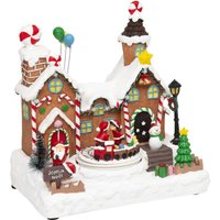 Weihnachtsszene, Geschenkefabrik, beweglich mit Ton, 23,2 x 24,5 cm Weihnachtsszene, Geschenkefabrik, beweglich mit Ton, 23,2 x 24,5 cm von FÉÉRIC LIGHTS AND CHRISTMAS