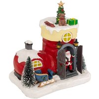 Beleuchtetes Dorf Stiefel Weihnachtsmann 11 LED-Musik - Feeric lights & christmas Beleuchtetes Dorf Stiefel Weihnachtsmann 11 LED-Musik - Feeric lights & christmas von FÉÉRIC LIGHTS AND CHRISTMAS