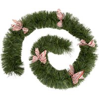 Weihnachtsgirlande, dichter Tannenbaum mit Schleifen, 270 cm Weihnachtsgirlande, dichter Tannenbaum mit Schleifen, 270 cm von FÉÉRIC LIGHTS AND CHRISTMAS