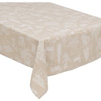 Tischläufer beige mit Tiermotiv, 140 x 240 cm von ATMOSPHERA