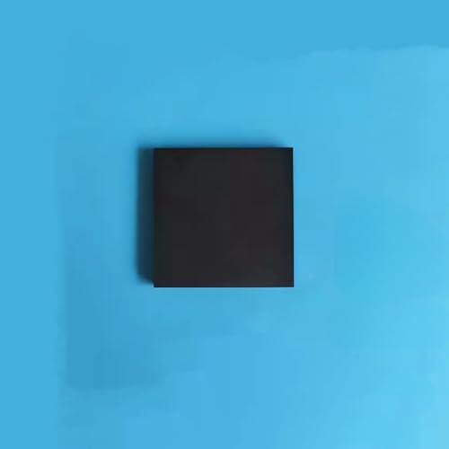 1 Stück 100 x 100 mm druckloses Sintersubstrat aus Siliziumkarbidkeramik for die wissenschaftliche Forschung – anpassbare Dicke(Thick: 7mm) von FEFEF
