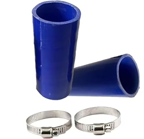 1 Stück 16–85 mm Silikon-Kühlmittelschlauch – 100 mm Länge, hohe Temperatur/hoher Druck, inkl. 2 Klemmen for Motor, Turbo, Ladeluftkühler(19mm) von FEFEF