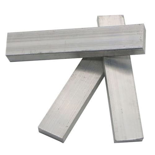 1 Stück 304ss Flachstahlplatte – 6 mm Dicke, 100 mm Länge, mehrere Breiten (10 mm – 50 mm) – hohe Festigkeit und Erosionsbeständigkeit(25mm) von FEFEF