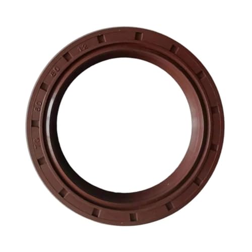 1 Stück Fluorkautschuk-Öldichtung mit Eisenskelett – Doppellippen-Rotationswellendichtung (ID 48–58 mm) for die Automobilindustrie(50x80x10) von FEFEF