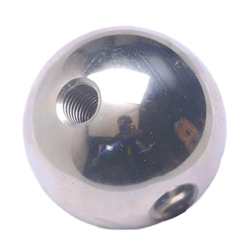 1 Stück M8-Gewinde, Halbloch-Bohrkugeln aus Edelstahl – erosionsbeständige Sacklochperlen (12 mm bis 60 mm)(16mm) von FEFEF