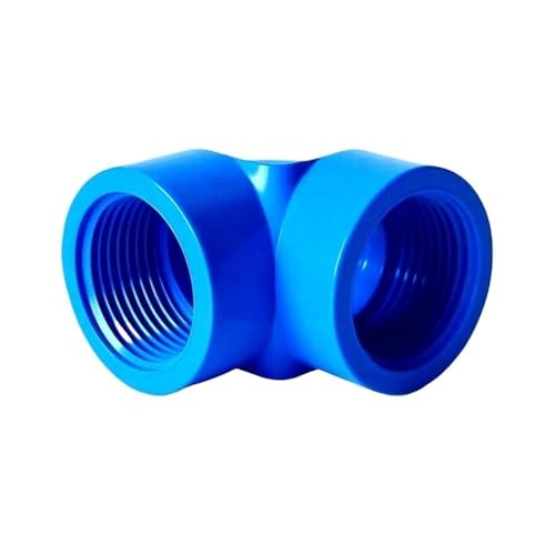 1 Stück PVC-Gewindestopfen – 20 mm bis 32 mm Rohrkappenadapter for Sanitärinstallationen – langlebiger Winkelverbinder for Aquarien und Gärten(Blue,32mm) von FEFEF