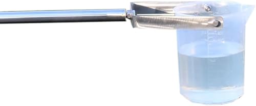 1 Stück Teleskop-Wasserprobenehmer – 500 ml/1000 ml, verstellbarer SS-Probenahmestab for Umweltüberwachung und Wassertests(Plastic,500ML 1.25-5meters) von FEFEF