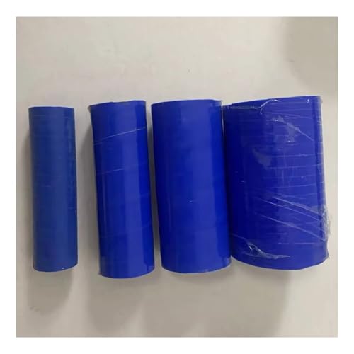 1 Stück blauer Silikonschlauch ID16–85 mm, 200 mm – verstärktes Gewebe mit 2 Klemmen for Turbo, Kühler und Ölleitungen(85mm) von FEFEF