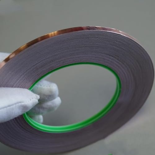 1 Stück leitfähiges Kupferfolienband for den Laborgebrauch – Laborverbrauchsmaterial for OPV-Gerätetests(WxL:5mm x 50m) von FEFEF