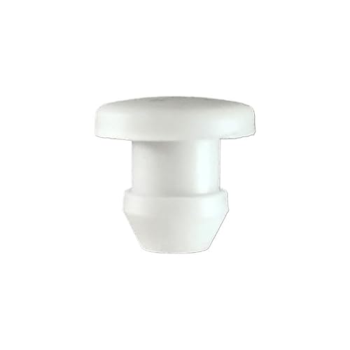 10 Stück T-Typ-Stopfen mit Schnappverschluss – 2,5 mm bis 4 mm Lochkappen aus massivem Silikonkautschuk for experimentelle Instrumente(4mm) von FEFEF
