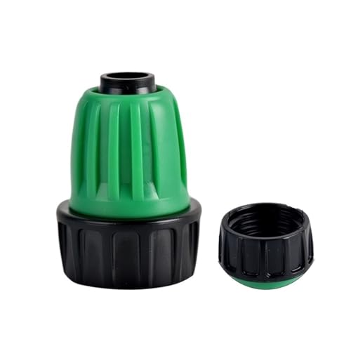 5 Stück PE-Rohrverteiler for die Gartenbewässerung | Schwarz/Grüne Innengewindeverbinder | Langlebiges Bewässerungsset-Zubehör(Green,48mm) von FEFEF