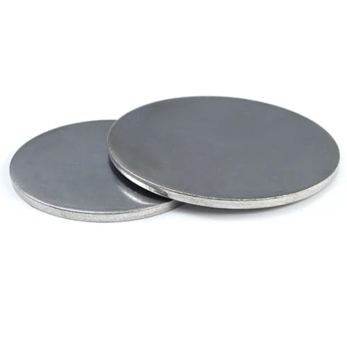 6 Stück 23 mm Edelstahlscheiben – solide runde Stahlplatten, 5 mm dicke runde Blechscheiben for Heimwerkerprojekte 6 Stück 23 mm Edelstahlscheiben – solide runde Stahlplatten, 5 mm dicke runde Blechscheiben for Heimwerkerprojekte von FEFEF