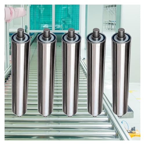 DIY-Ersatz-Förderrollen aus Edelstahl for Tischkreissäge – 5er-Pack, 300–700 mm Länge, reibungsloser Betrieb(L200MMxDia32MM) von FEFEF