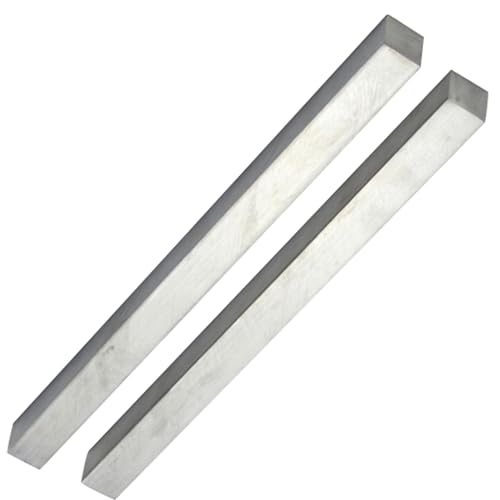 Flachstange aus Edelstahl 304, 5 mm dick, mehrere Größen (10–50 mm Breite), for Heimwerkerprojekte, Metallverarbeitung und Heimwerkerarbeiten(5x15x500mm) von FEFEF