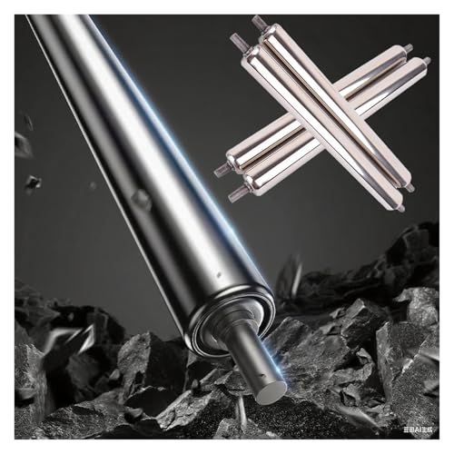Hochleistungs-Förderrollen aus Edelstahl – 12 bis 36 Zoll, 25 mm Durchmesser, gefedert for einfache Installation(5PackxL600MM) von FEFEF