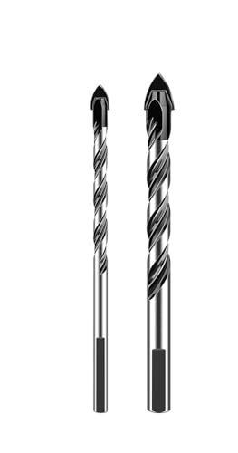 FEFHFKZCZZ Fliesenstanzer, Wandbohrer, Glaszementbetonbohrer, Legierung, hohe Härte, Triangulatorbohrer, Multifunktionswerkzeuge(10 12mm) von FEFHFKZCZZ