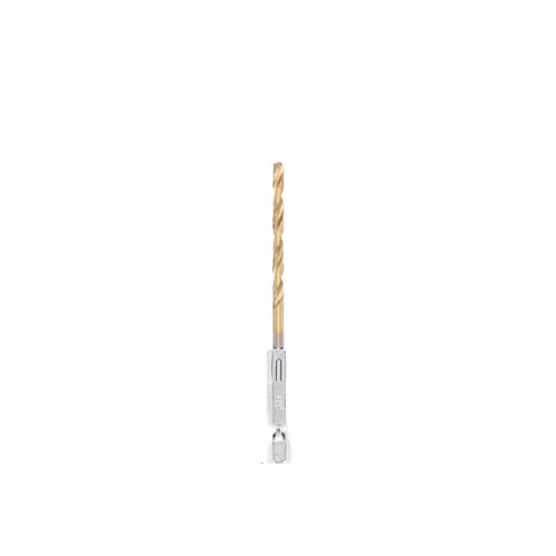 FEFHFKZCZZ HSS 1/4 Zoll Sechskantschaft Bohrer Set 1,5-6,5mm, Geeignet for Holz, Kunststoff, und Dünne Eisenplatte Elektrische Werkzeuge(10pcs 3.5mm) von FEFHFKZCZZ