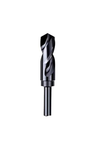 FEFHFKZCZZ HSS-Bohrer mit reduziertem Griff, frittierter Teig, Spiralbohrer, 13–50 mm, Griffdurchmesser 12,7, 19,05 (1/2 3/4 Zoll), Metall-Reibbohrer(30mm) von FEFHFKZCZZ